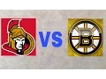 2017 Stanley Cup Playoffs - Ottawa Senators vs Boston Bruins