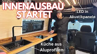 Download Camperküche aus ALUPROFILEN 🛠️/ LED Beleuchtung 💡 in AKUSTIKPANELE / Camperausbau 🚐 MP3