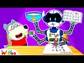 NEW Robot Best Friend Can a Robot Replace Real Friends Cartoons For Kids Wolfoo Family