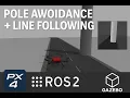 Improved Obstacle Avoidance in Road-Following Drone PX4 ROS 2 Gazebo Depth Camera