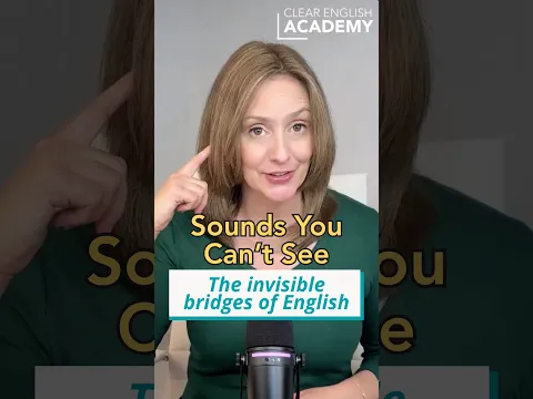 Invisible Sounds in English | Y and W Linking Sounds (Connected Speech) | Pronunciation Tip
