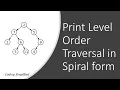 Binary Tree in Java - 30 Print Binary Tree in Spiral Order
