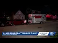 Stolen U-Haul crashes into parked cars after police chase in Milwaukee