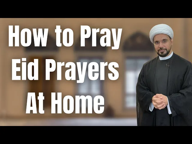 ⁣How to perform Salat Al-Eid at Home