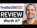 FreeTaxUSA Honest Review 2025 - Pros Cons