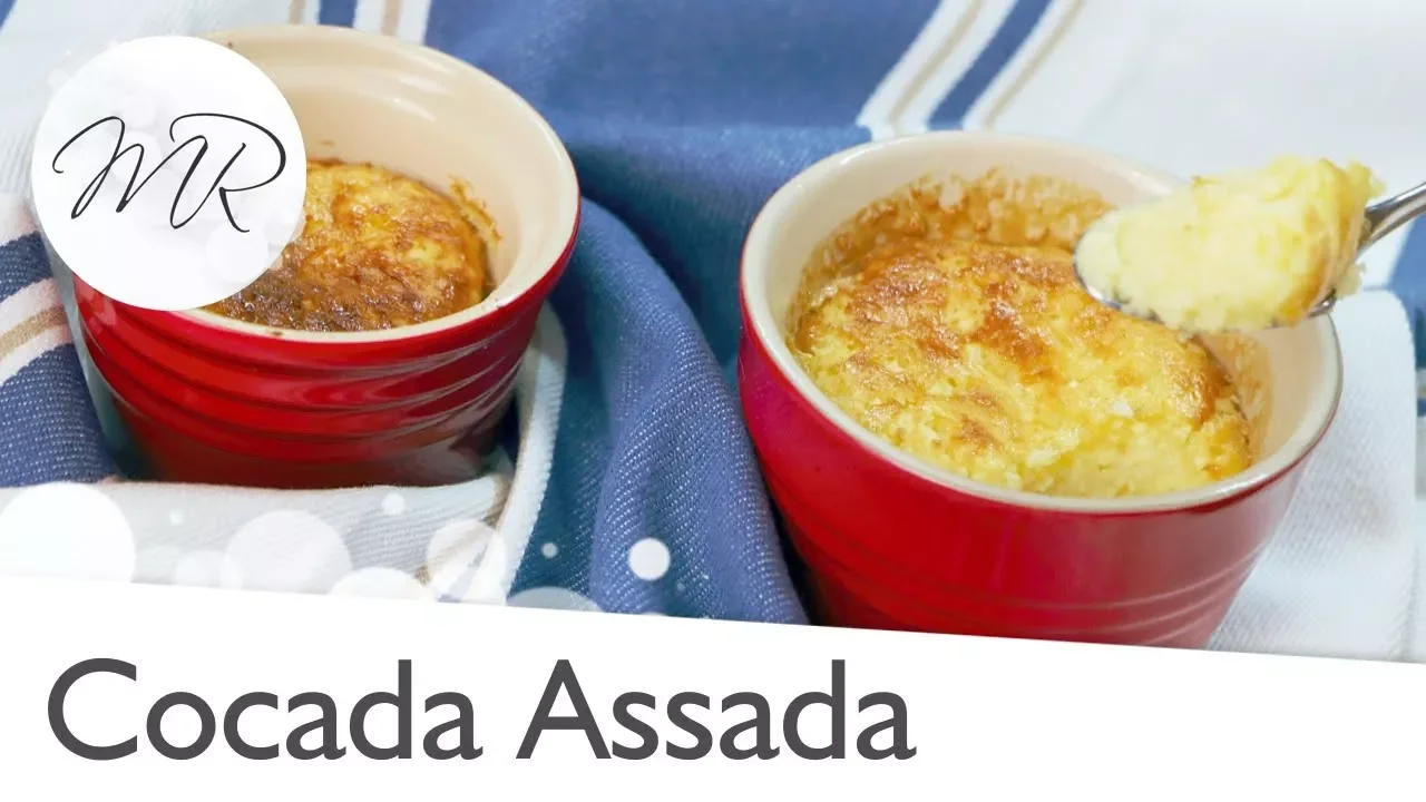 COCADA ASSADA NA AIRFRYER FRITADEIRA SEM ÓLEO