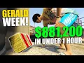 Download Lagu $800k In Under 1 Hour With Gerald Last Play \u0026 G's Cache! | GTA 5 Online