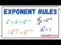 Exponent Rules Product Quotient Power of a Power Math 9 jensenmath ca