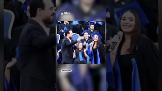 كل حلم هييجي وقته وائل جسار يشارك ابنته الغناء وفرحة التخرج 