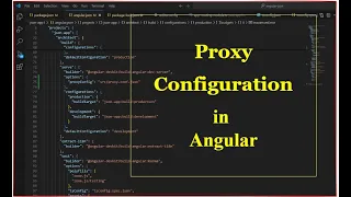 Proxy Configuration in Angular