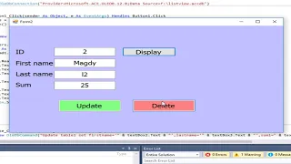 Visual Basic net how to delete data in access database using vb net
