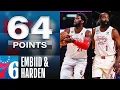 Joel Embiid James Harden Stuff The Stat Sheet On Christmas December 25 2022