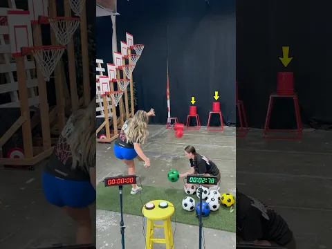 Soccer kicks vs timer!