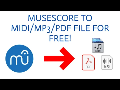 Download MP3 MUSESCORE SHEETS TO MIDI/PDF/MP3 FILE (FOR FREE!)