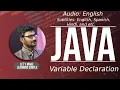 How to declare variable in Java Java Variable Declaration