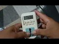 How to Digital Timer Model AL-06 220-240V Max 10 A 2300W Plug-in Type Hourly Weekly