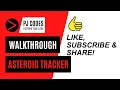 Asteroid Tracker Educational App Walkthrough React JS Node JS REST APIs
