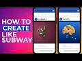 Tutorial How to Brand Series Subway