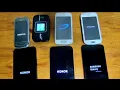 Nokia C7 × Samsung S DUOS2 × S7262 vs Honor X7C × X7 × Samsung A32 + Wi-Fi | Start up \u0026 shut down 