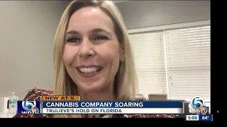 Cannabis company soaring