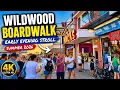 Wildwood Boardwalk Summer Walk 2026 Early Evening Stroll Boardwalk Highlights in 4K