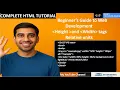 Complete HTML Tutorial - How to set the height and width of a table