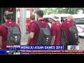 Lagu Para Atlet Asian Games 2018 dari 20 Negara Tiba di Jakarta