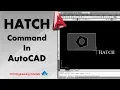 AutoCAD - How to use HATCH Command In AutoCAD AutoCAD Basics