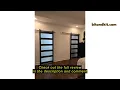 Review CALHOME 48 in x 84 in 5 Lite Tempered Frosted Glass Black Finished Composite Interior Slidi