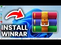 How To Download Install WinRAR In Windows - Full Guide