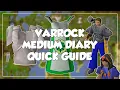 Varrock Medium Diary Quick Guide - Old School