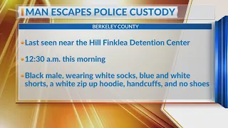 Man escapes police custody in Berkeley County
