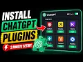 How to Install ChatGPT Plugins Writing Chrome Excel PowerPoint Outlook
