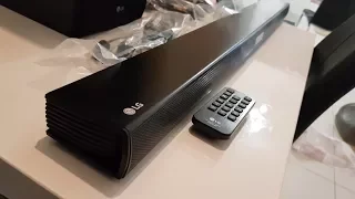 LG SH4D 2 1 Wireless Soundbar Unboxing Quick Review  LG SH4D 2 1 Wireless Soundbar Unboxing Quick Review