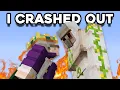 I tried fixing my iron farm It did NOT go well
