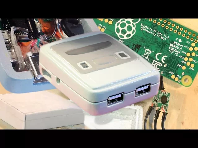 SNES MICRO : Smallest Super NES - Raspberry pi Zero