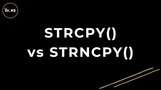 strcpy and strncpy Functions in C Programming String Copy Functions