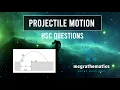 Projectile Motion HSC Examples Extension 1 Mathematics