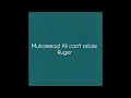 Ruger Muhammad Ali can't relate ( lyrics video )