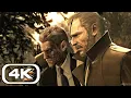 Download Lagu Snake Meets Big Boss Scene 4K ULTRA HD (Metal Gear Solid 4 Ending)