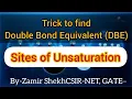 to find Double Bond Equivalent from Given Organic Formula ZS