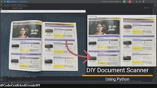 DIY Document Scanner Using Python - Full Tutorial