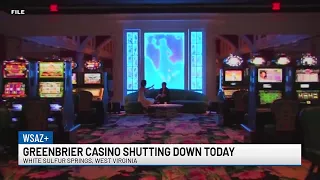 Court docs reveal The Greenbrier may shut down its casino Friday