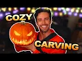 Cozy Fall Pumpkin Carving