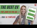 Download Lagu The Best CV for UK Job Applications - FREE CV TEMPLATE!