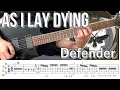 Download Lagu Defender  / As I Lay Dying (screen TAB)