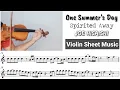 Lagu [Free Sheet] One Summer's Day - Spirited Away [Joe Hisaishi] Violin Sheet Music