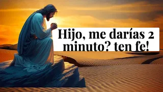 Jesus' dice: Hoy tengo algo importante que decirte/ Mensaje de Dios hoy.