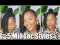 How To Style Two Strand Twists Easy Everyday Loc Styles