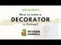 How to make a decorator